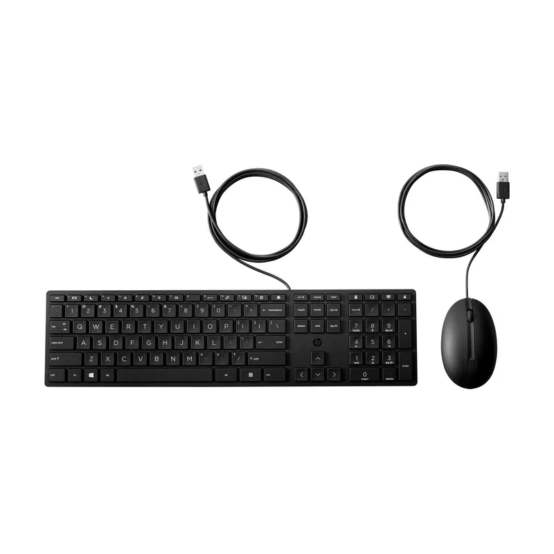 HP Teclado y ratón con cables Desktop 320MK