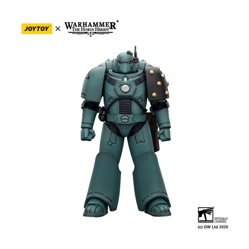 Joy Toy Warhammer The Horus Heresy Figura de acción de Sons of Horus MKVI Tactical Legionary 12 cm