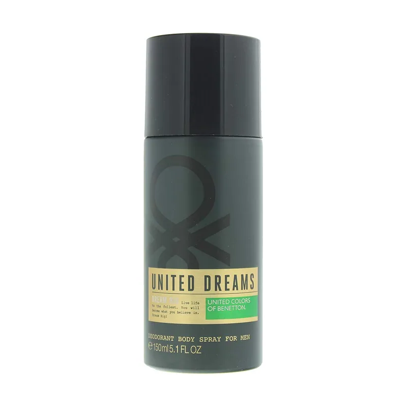 Benetton united dreams dream big for men desodorante vaporizador