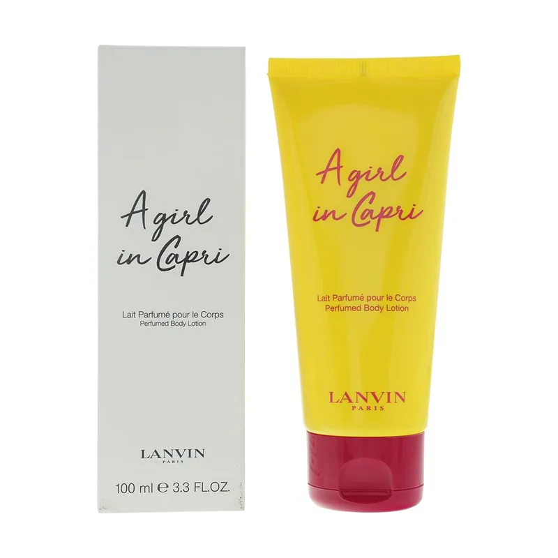 Lanvin a girl in capri perfumed body lotion 100ml