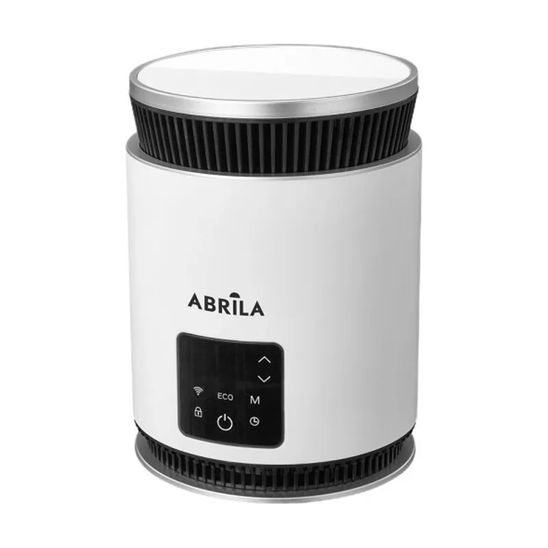 Abrila Ática Termoventilador Cerámico PTC Blanco y Negro 1800W