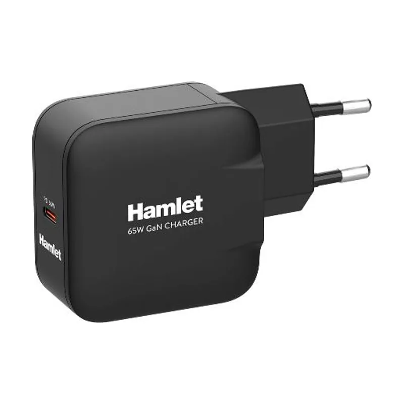 Hamlet Xpdg-65w alimentatore da parete usb-c power delivery 65 watt