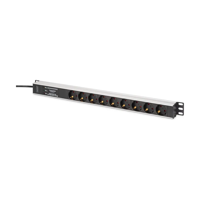 Digitus DN-95438 de distribución de energía PDU 9 salidas AC 1U