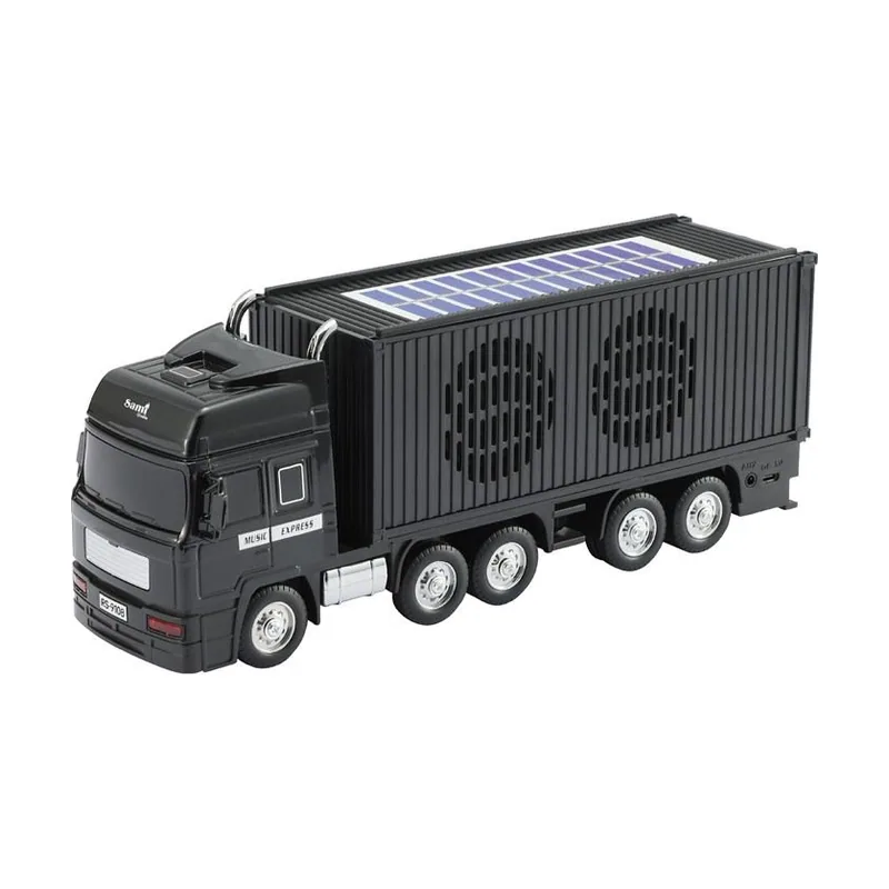 Vintage "trailer" negro multimedia 10