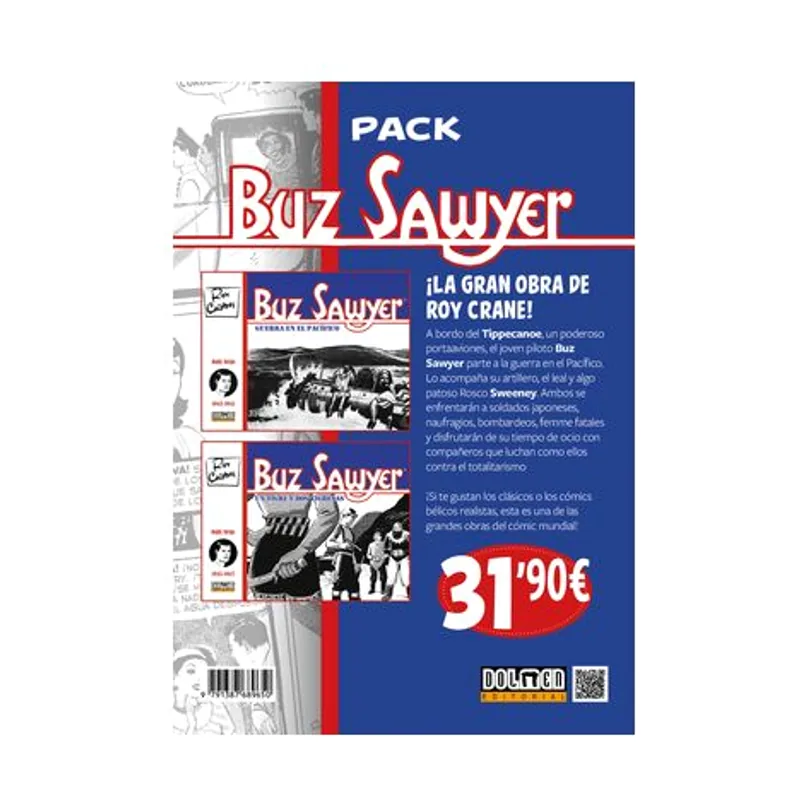 Tebeos dolmen editorial Pack buz sawyer