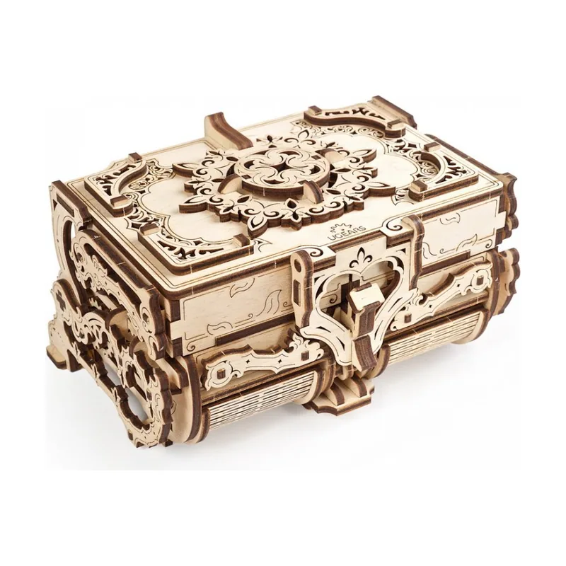 Ugears Cofrecito De Época Modelo mecánico