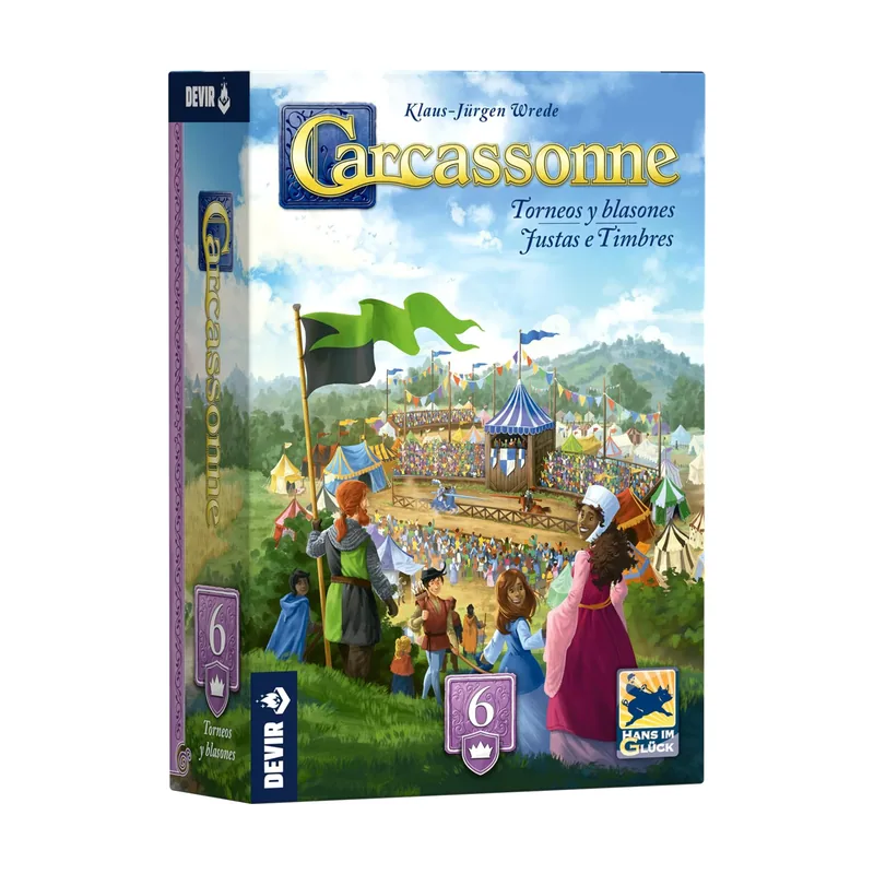 Devir Carcassonne Torneos y Blasones
