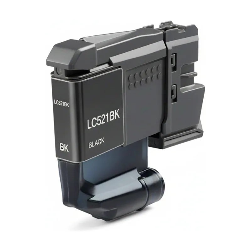 Brother lc521 negro cartucho de tinta pigmentada generico