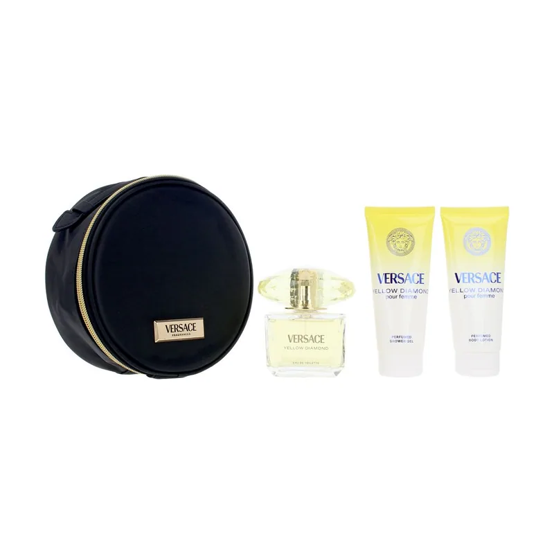 Versace Yellow Diamond Estuche 4 pz