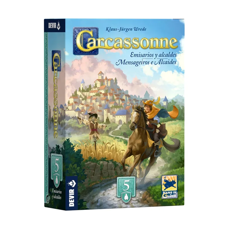 Devir Carcassonne Emisarios y Alcaldes