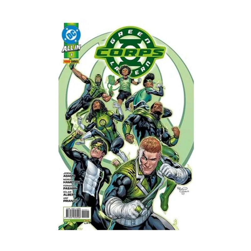 All in green lantern corps n.1