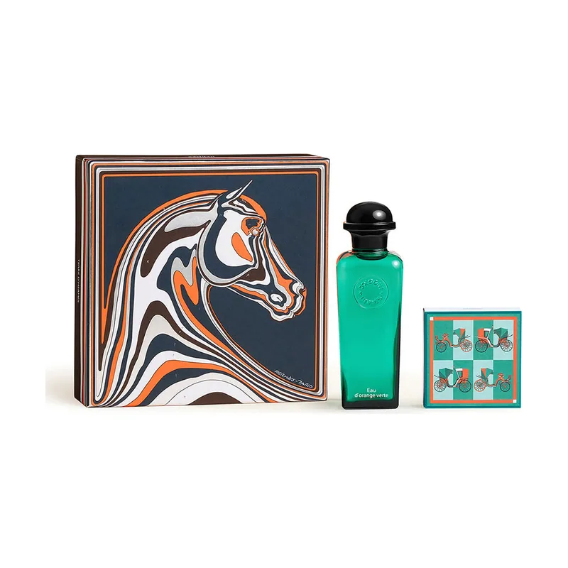 Hermès EAU D’ORANGE Verte Estuche 2 pz