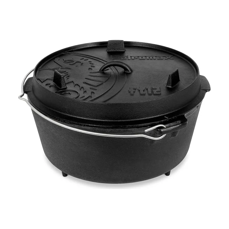 Petromax FT12 bandeja de horno Alrededor hierro fundido