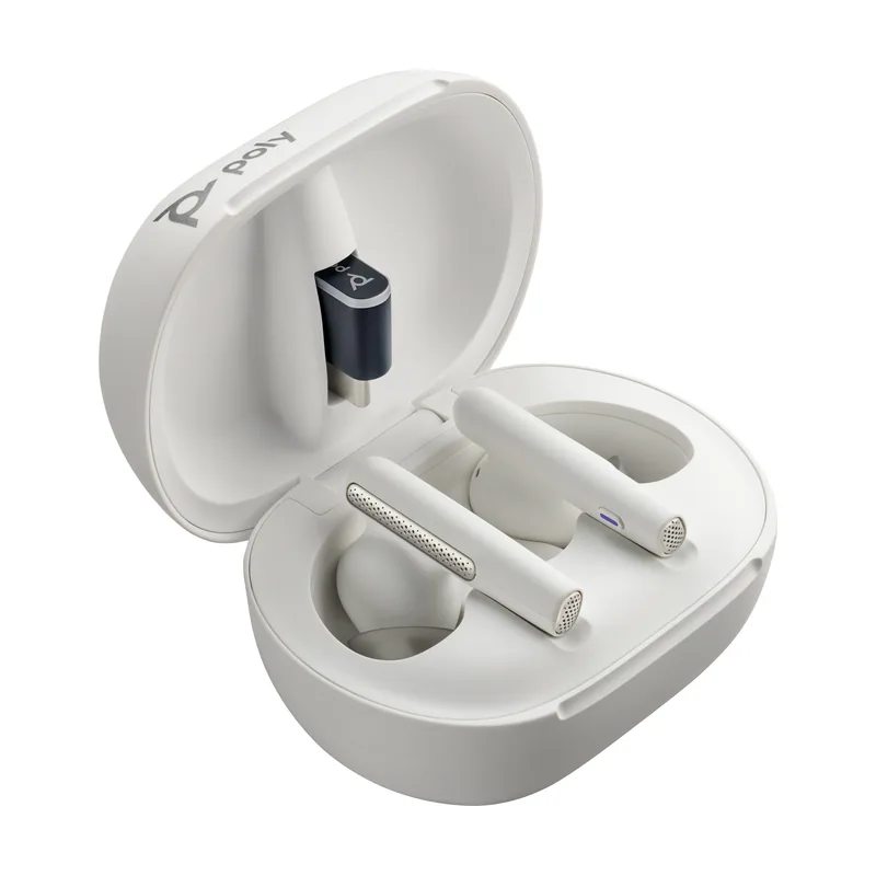 POLY Auriculares intraurales Voyager Free 60/60+ blancos 2 unidades