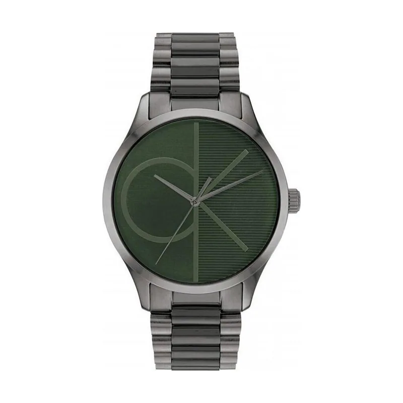 Calvin Klein Reloj Analógico de Cuarzo para Hombre y Mujer Colección Iconic Disponible con Pulsera de Acero Inoxidable en Enlace o en Malla