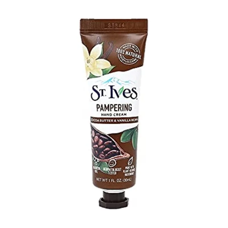 Crema de manos para mimar manteca de cacao y vainilla