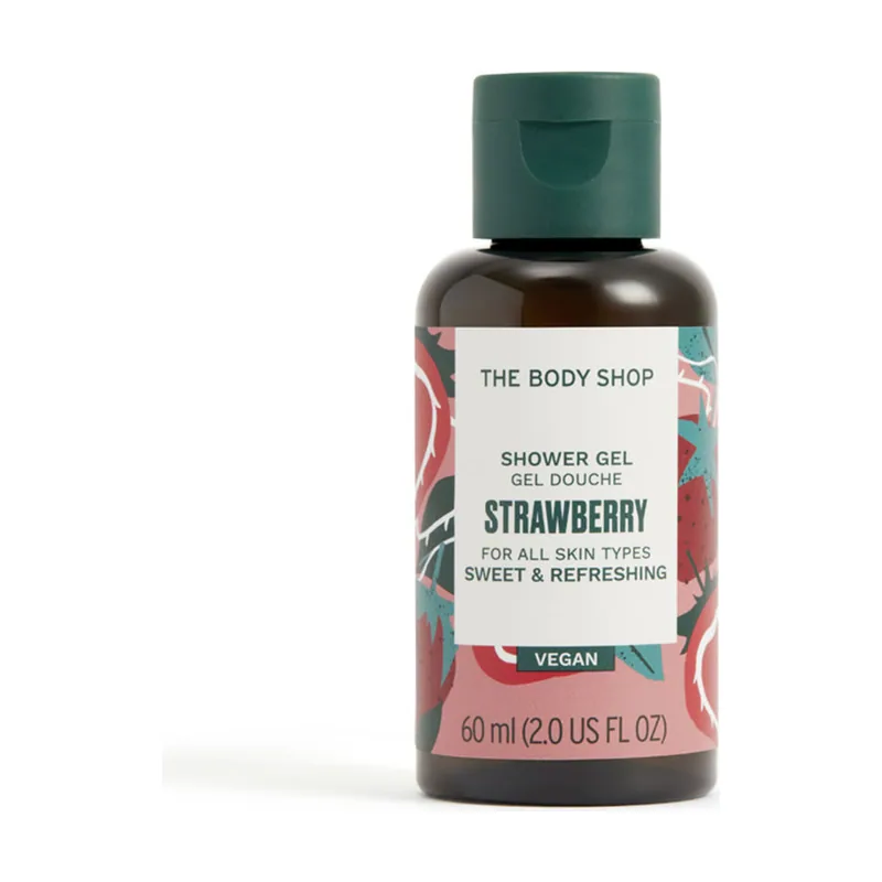 The body Strawberry gel de ducha 60 ml