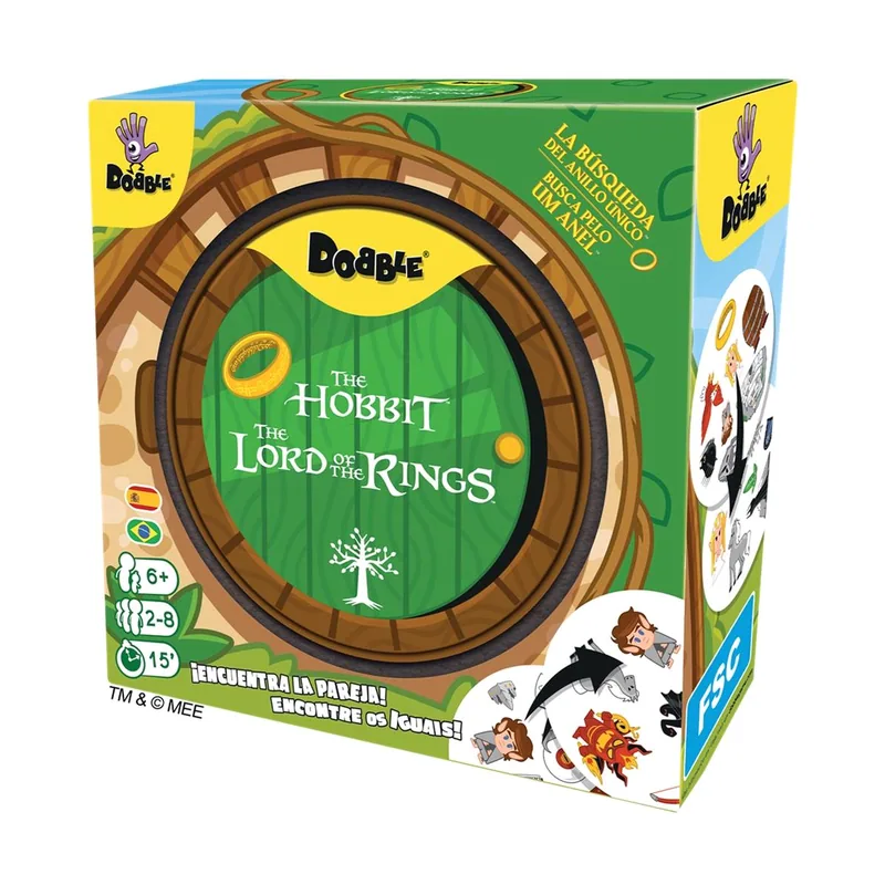 Asmodee El Señor de los Anillos Dobble