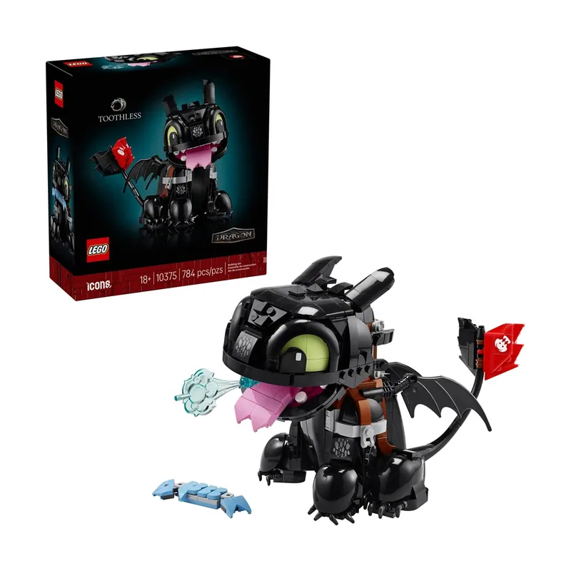 Lego icons 10375 how to train your dragon toothless