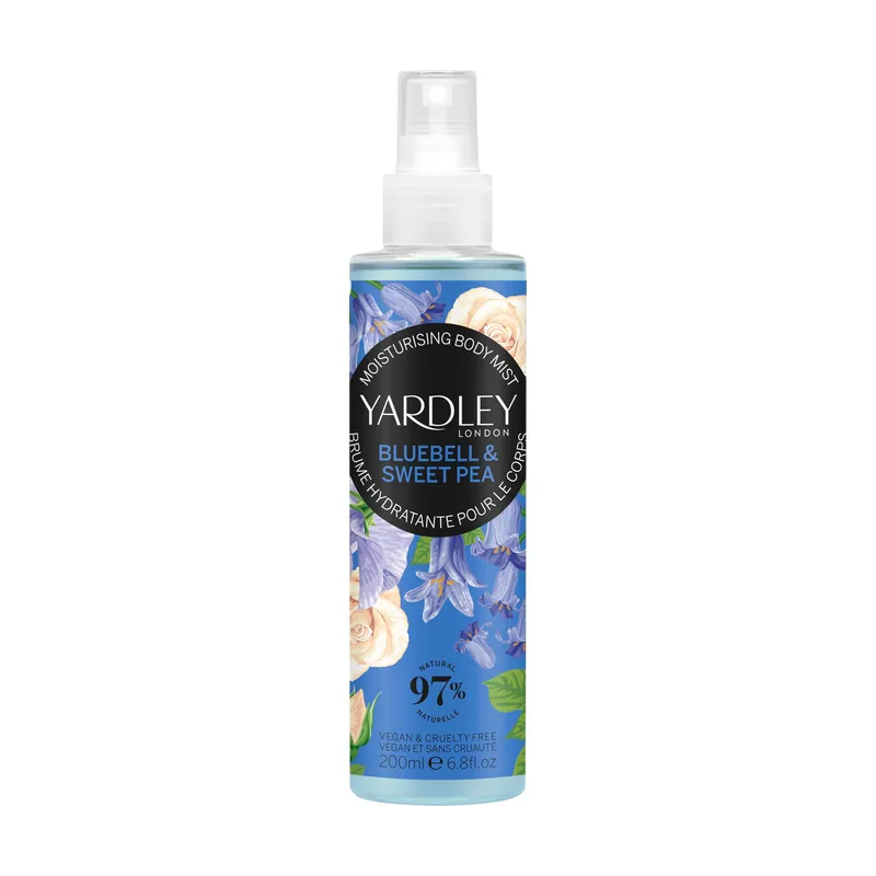 Yardley London Bluebell and Sweet pea Fragrance Mist