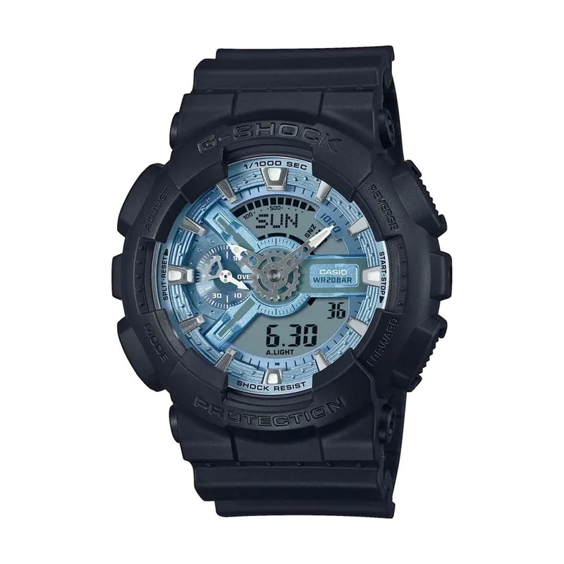 Casio Reloj Hombre Analogico/Digital Cuarzo con Correa de Resina GA-110CD-1A2ER
