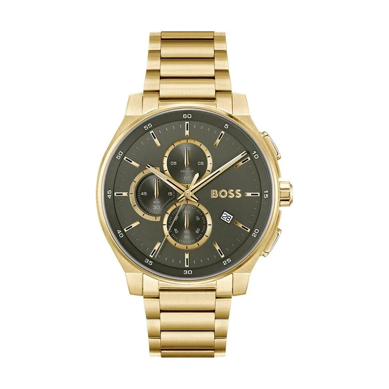 Hugo Boss Boss Reloj Cronógrafo de Cuarzo para Hombre Colección Peak 2.0 Collection con Correa en