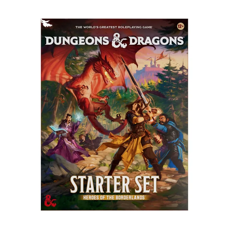 Dungeons & Dragons rpg caja de inicio heroes of the borderlands inglés