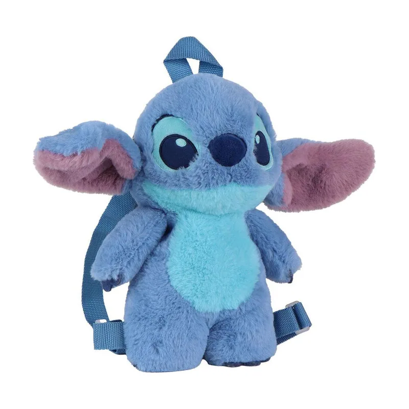 Cerdá Mochila Peluche Stitch Diseño 3D Suave y Ligera Niños y Niñas