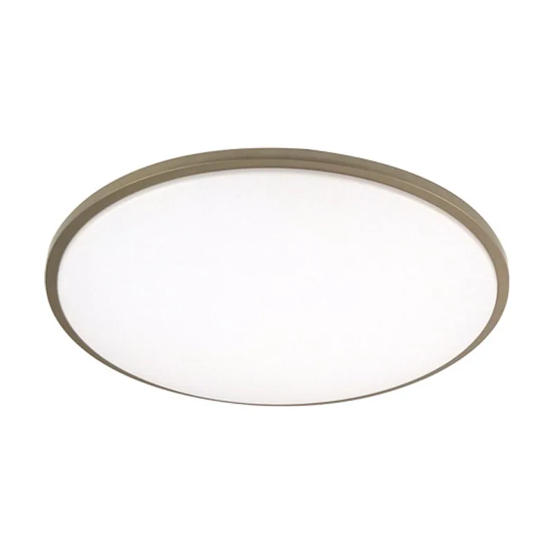 Abrila Plafon eglon 36w 3000-4000-6500k blanco/cuero 3528lm 6,5x39x39cm c/remoto y reg.intensidad