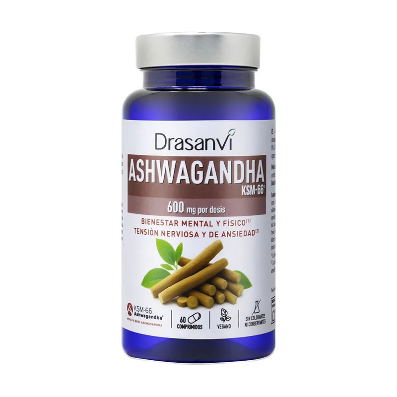 Drasanvi ASHWAGANDHA KSM 66 comprimidos 60 u