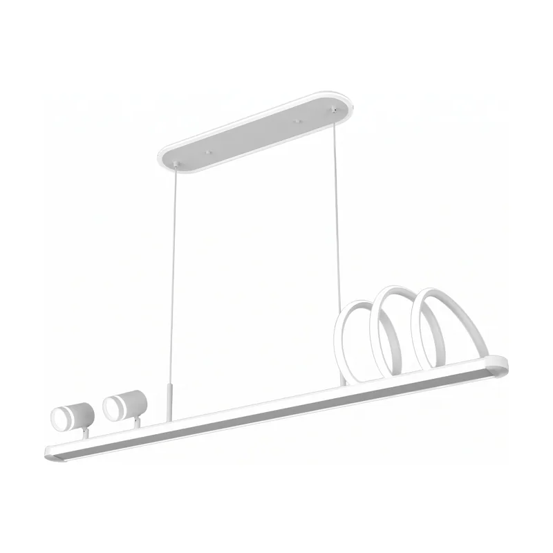 Abrila Colgante world blanco 167w 3000-4000-6000k 14976lm c/luz ambiente remoto y reg.intensidad regx115x15cm