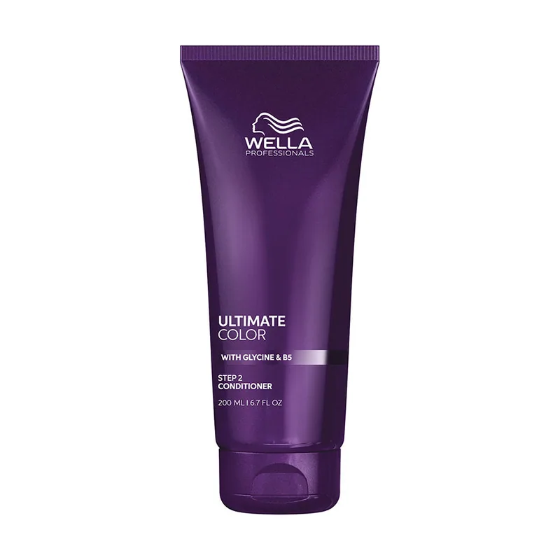 Wella Professionals ULTIMATE acondicionador hidratante anti-porosidad vibrante para cabello teñido 200 ml