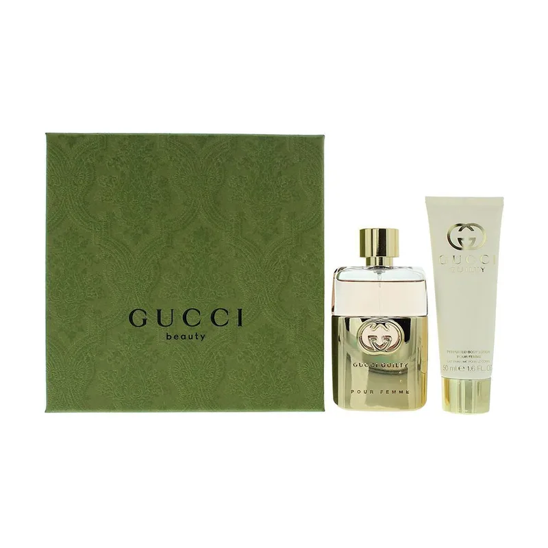 Gucci Guilty set de perfumería y baño 2 pieza s Femenino