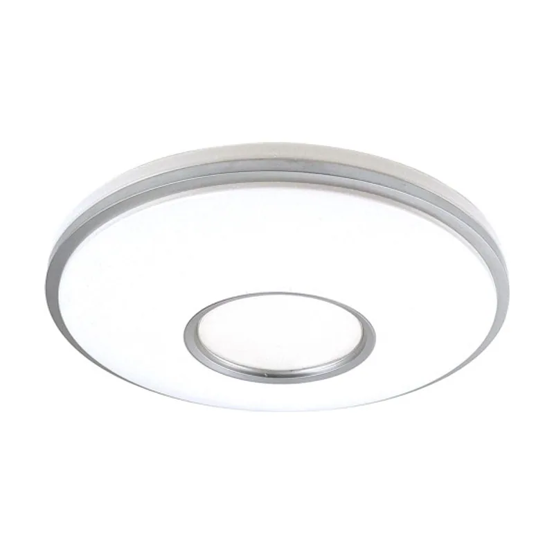 Abrila Plafon perote 36w 3000-4000-6500k blanco/plata 3528lm 7,5x39x39cm c/remoto y reg.intensidad