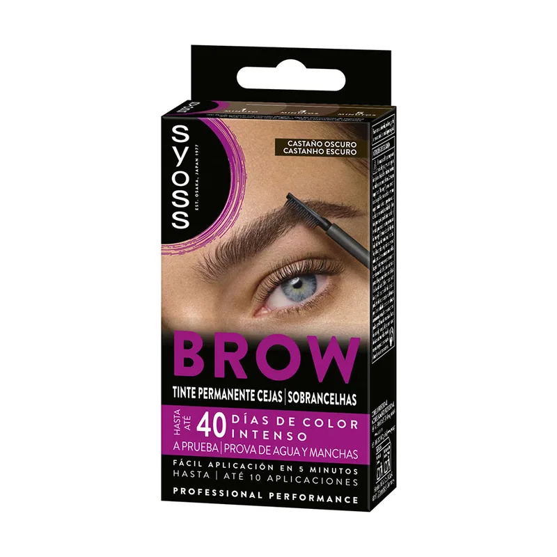 Brow Tinte para Cejas Castaño Oscuro 1 x 10 ml