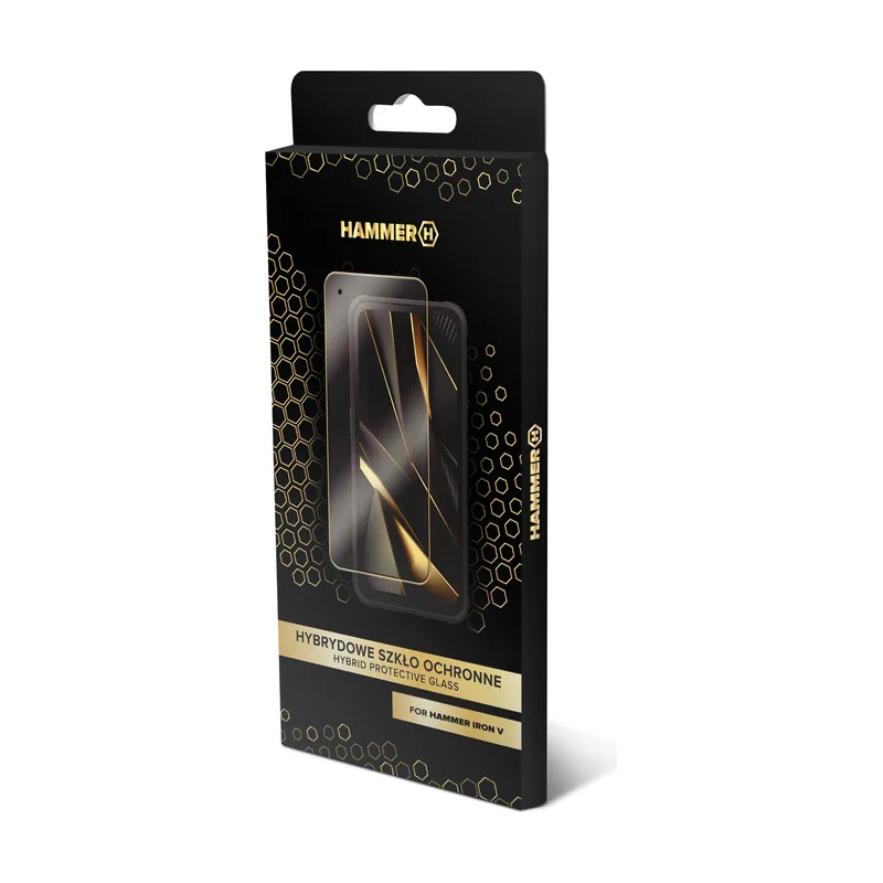 Hammer hybrid protective glass iron va