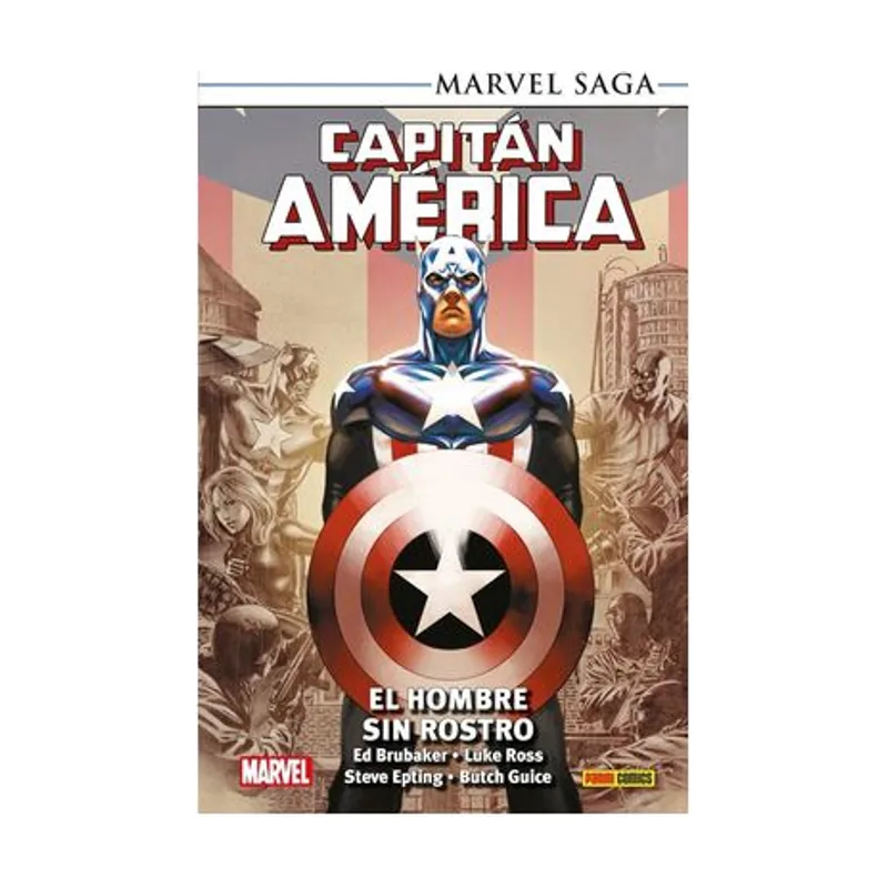 Panini Marvel saga tpb. capitan america 08 el hombre sin rostro