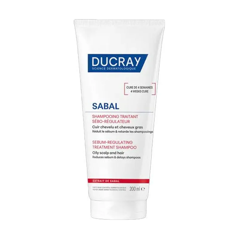 Ducray Sabal Champú Tratamiento Seborregulador 200 Ml
