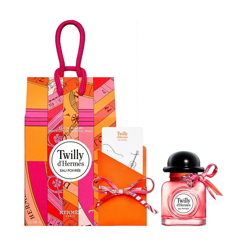 Hermès Set twilly d'hermes eau poivree