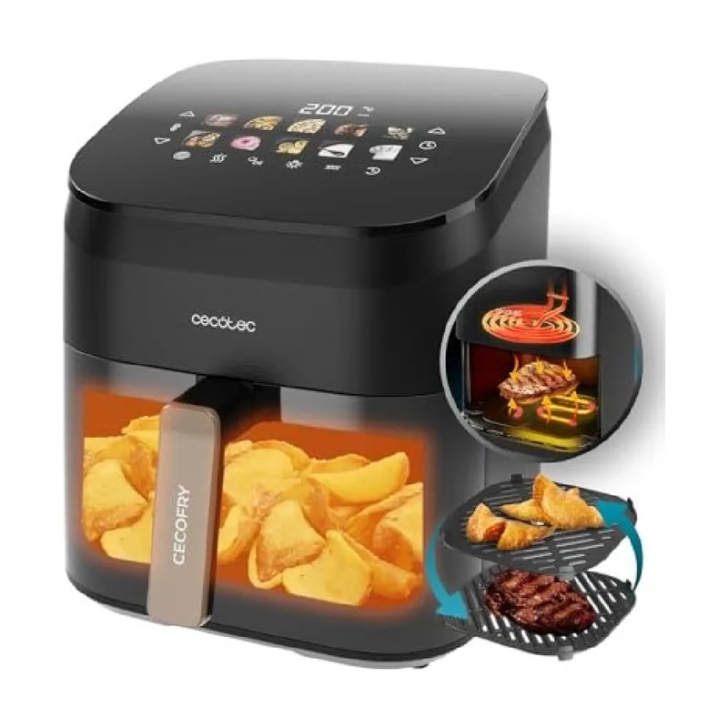 Cecofry&Grill Smokin' 6500 Sencillo 6,5 L Independiente 2200 W