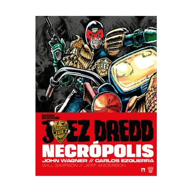 Tebeos dolmen editorial Juez dredd necropolis