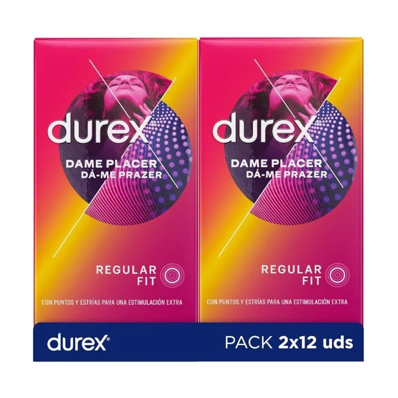 Reckitt Benck HC Durex Dame Placer 12 Preservativos