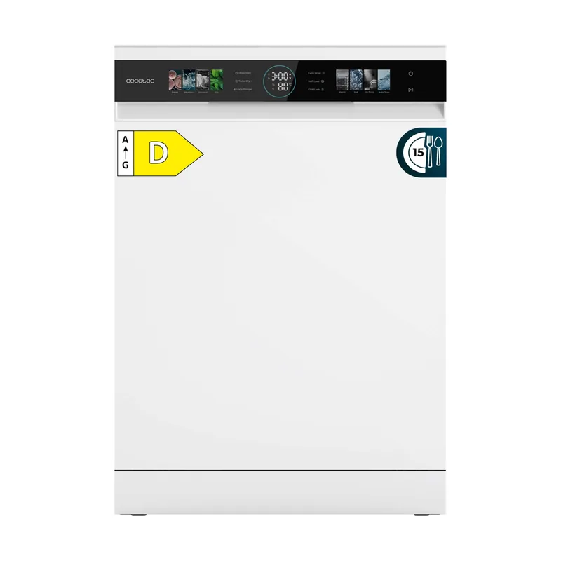 Cecotec Lavavajillas Compacto de 60cm Bolero Aguazero 6320 D