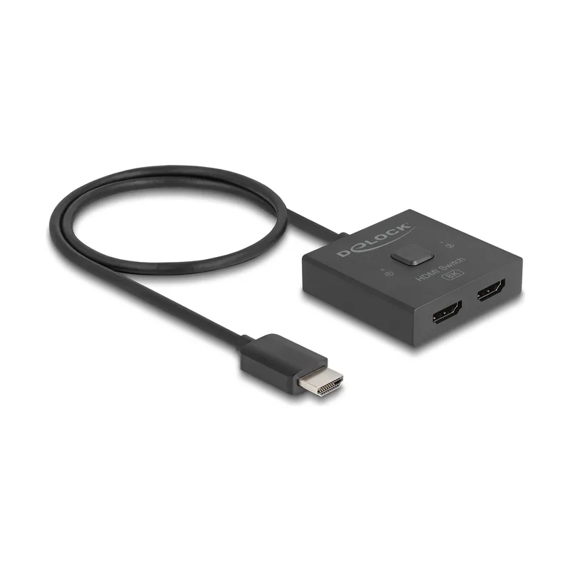 Delock HDMI Switch 2 a 1 bidireccional