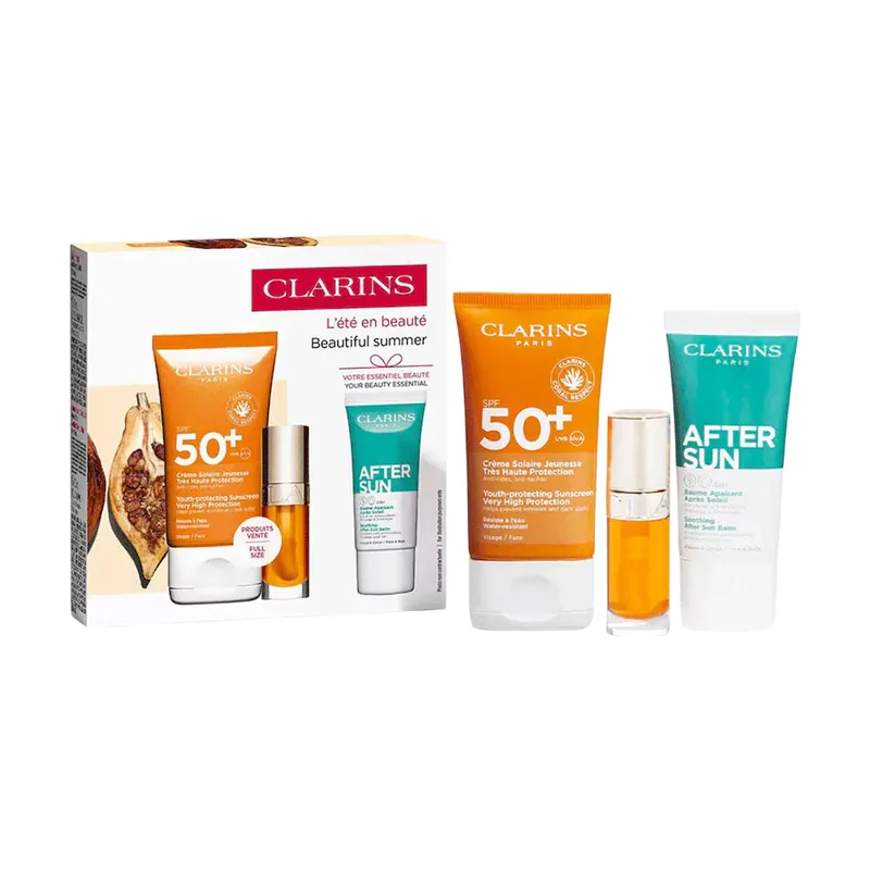 Clarins Set de regalo para el cuidado de la piel de verano