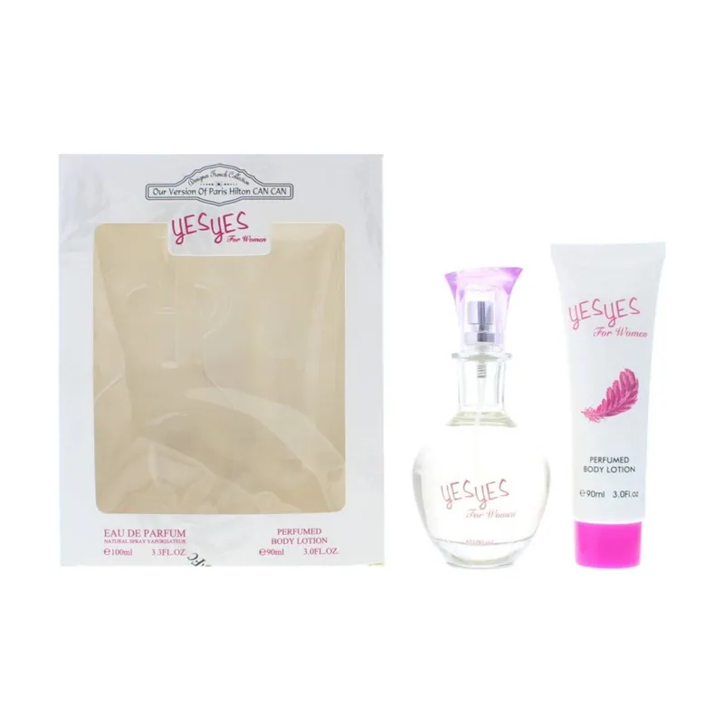 Designer french Collection Yes For Women Eau de Parfum Gift Set