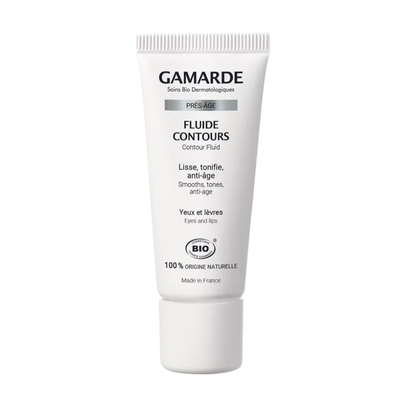 Gamarde Contorno de Ojos y Labios Antiedad 20g. Crema Antiarrugas Reparadora para Reducción de Ojeras y Líneas de Expresión con Aceite de Avellana
