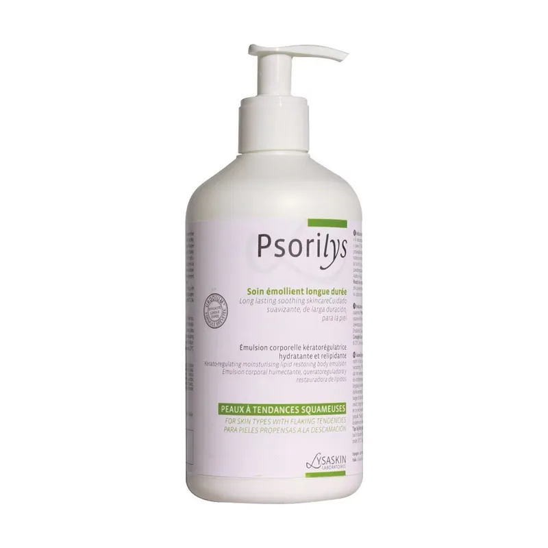 Psorilys protects & hydrates, body emulsion
