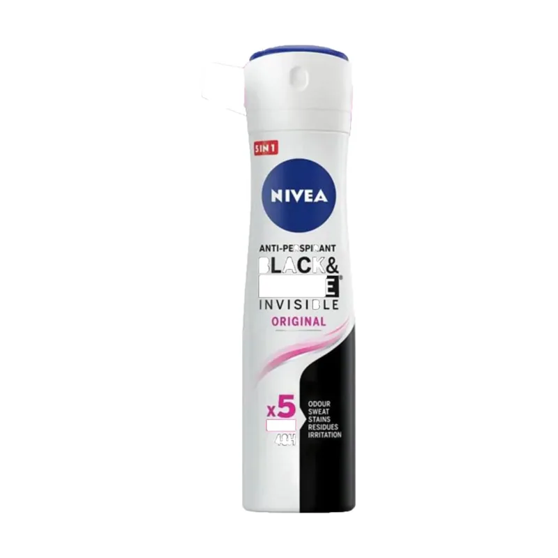 BLACK & White Invisible Mujeres Desodorante en spray 150 ml 1 pieza s