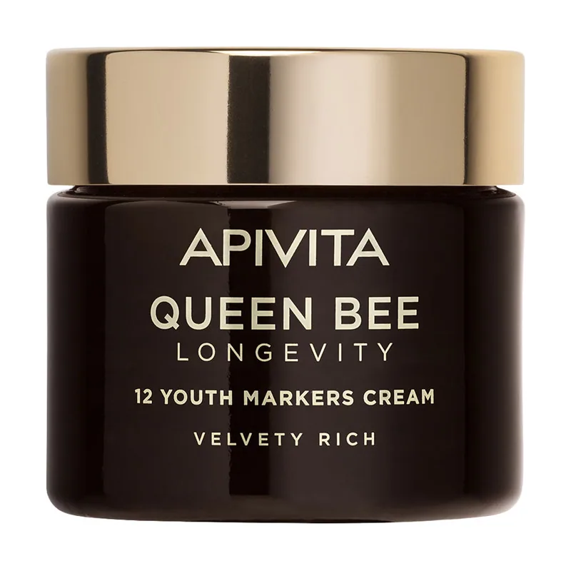 Apivita QUEEN BEE LONGEVITY crema rica 12 marcadores de juventud 50 ml